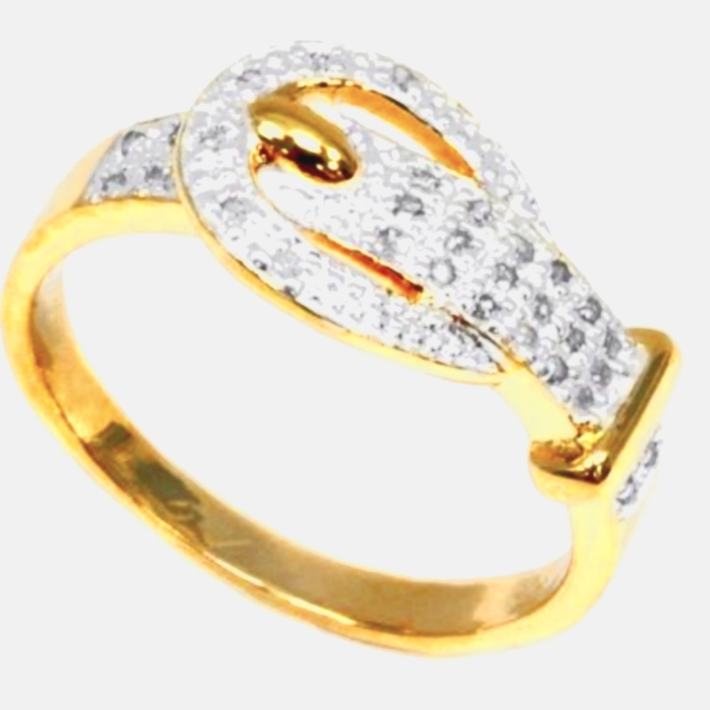 30 Diamond Buckle Ring